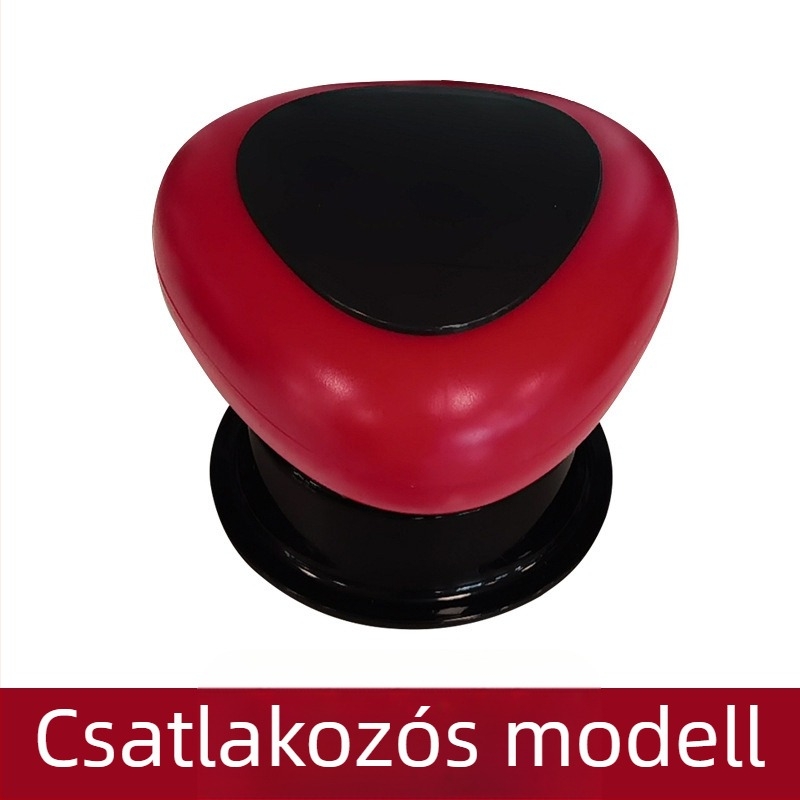 Elektromos intelligens vákuum masszírozó készülék fűtési funkcióval, USB tápegység, ABS test, 4 sebességfokozat, 1200 mA akkumulátor, CE tanúsítvány