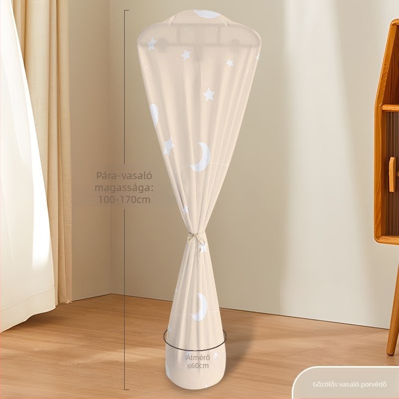 Pamut porvédő huzat padlón álló és lapát nélküli toronyventilátorokhoz – minimalist stílus, védő tok tároláshoz otthoni használatra
