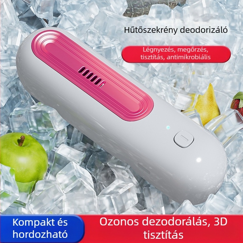 Légtisztító dezodorálás és sterilizálás funkcióval, megőrzi a frissességet és tisztítja a levegőt; zaj < 36 dB, légáramlat 50 m3/h, alkalmas legfeljebb 10 m²-ig, kombinált szűrő