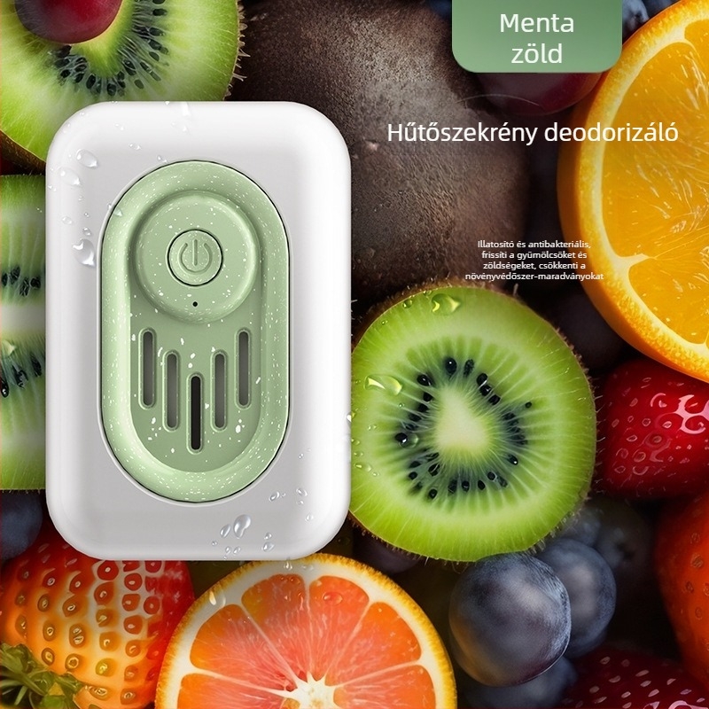 Légtisztító dezodorálás és sterilizálás funkcióval, megőrzi a frissességet és tisztítja a levegőt; zaj < 36 dB, légáramlat 50 m3/h, alkalmas legfeljebb 10 m²-ig, kombinált szűrő