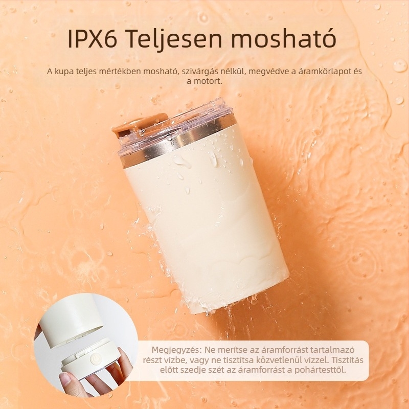 Kávés pohár, modern minimalista stílus, súly 520 g, logónyomás elérhető, testreszabás lehetséges