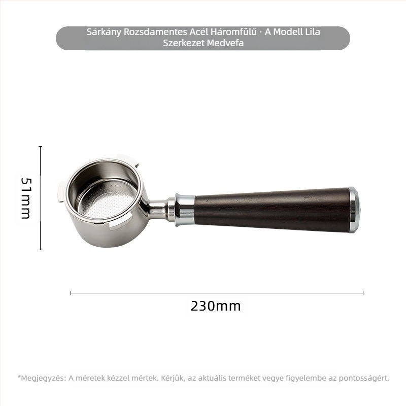 Good luck coffee kávéfőzőgép-kiegészítő – modern minimalista stílus, levehető komponensek, polírozott felület, testreszabás elérhető