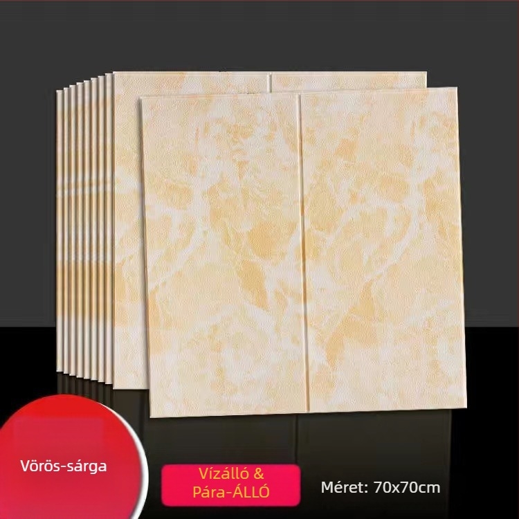 3D falpanel mural hálószobába, karcolásálló és vízálló, XPE habos anyag, absztrakt modern dizájn, telepítési szolgáltatás elérhető