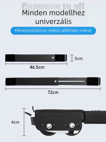 Forgó kerekekkel ellátott univerzális mozgó alap a nehéz bútorok és hűtőszekrények mozgatásához
