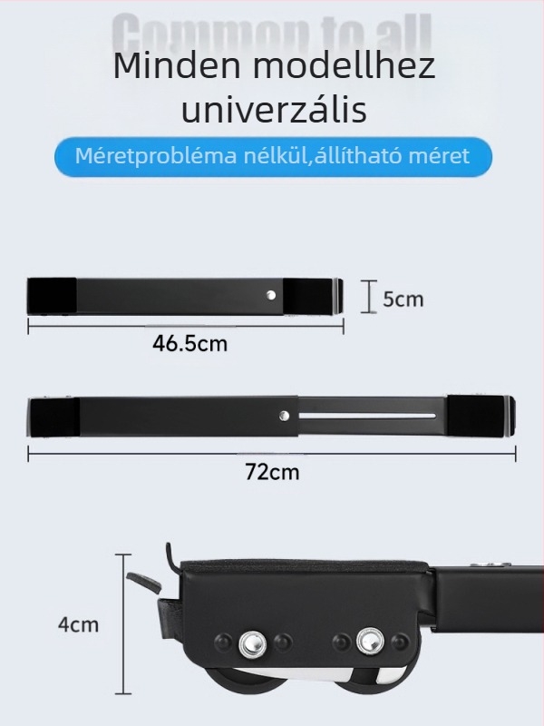 Forgó kerekekkel ellátott univerzális mozgó alap a nehéz bútorok és hűtőszekrények mozgatásához