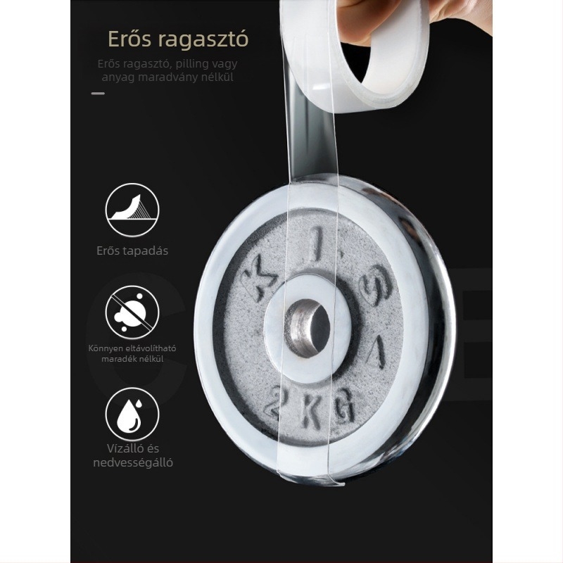 Vízálló fali matrica záró szalag konyhához és fürdőszobához, penészmentes, sík dizájn, 1 db