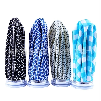 Kockás szövésű jégcsomag, 1500 ml, kettős hűtés/melegítés, hordozható, vízfeltöltéssel és pánttal