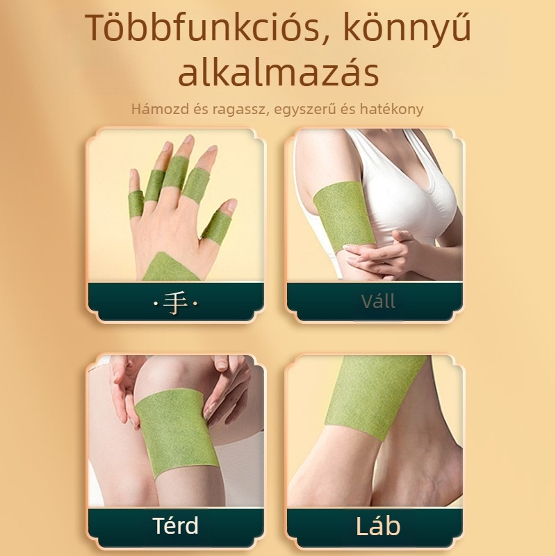 Ai Renyi Tendonhüvely paszta moxibúcióhoz csuklónál és ujjízületeknél – nem szőtt textil és gyógynövény-keverék, modell 00667