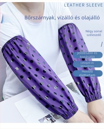 Oversleeve, bőr és PU, koreai rajzfilm-stílus, dizájn négy tűvel, vízálló, szennyeződés elleni védelem