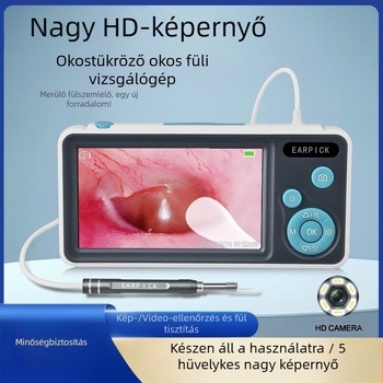 Glow fülkanálos otoszkóp, Dannan Technology, ABS, 33 darab, nem importált