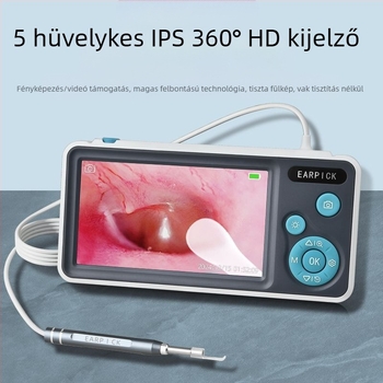 Glow fülkanálos otoszkóp, Dannan Technology, ABS, 33 darab, nem importált