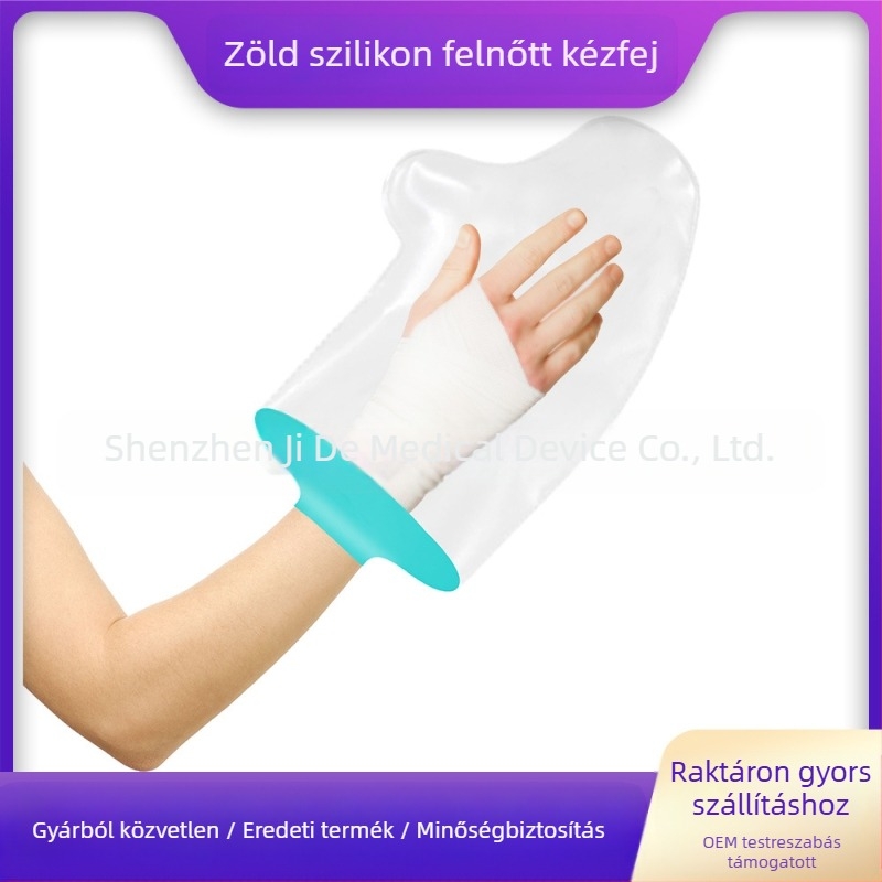 Felnőtt kéz gipszvédő fürdéshez – vízálló ujjsvédő sleeve; Márka: Kang Bath Treasure; Specifikációk: felnőtt tenyérre vízálló ujjvédő; Engedélyezett magánmárkák: Igen
