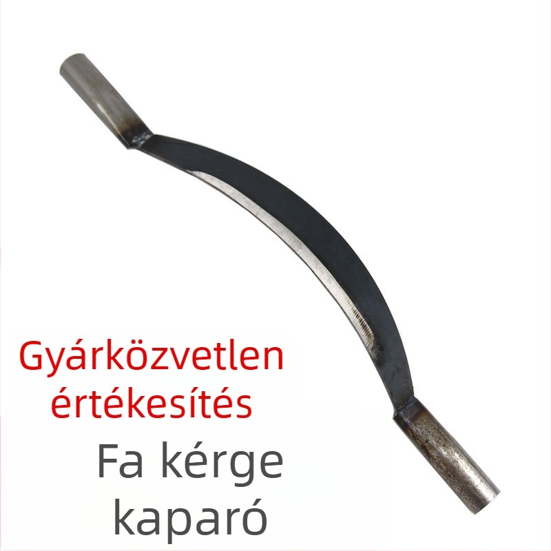 Kézi gyalu görbe kaparó BD-4878, magas széntartalmú acél, bevonat nélkül
