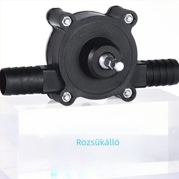 Kézzel fúróhoz csatlakoztatható elektromos olajszívó pumpa, önprimáló vízszivató nagy átfolyással, ürítő- és dízelpumpa, kompakt kis szívó pumpa