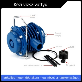DC önprimáló centrifugális vízszivattyú, mikro méret, otthoni használatra, működtethető kézi fúróval