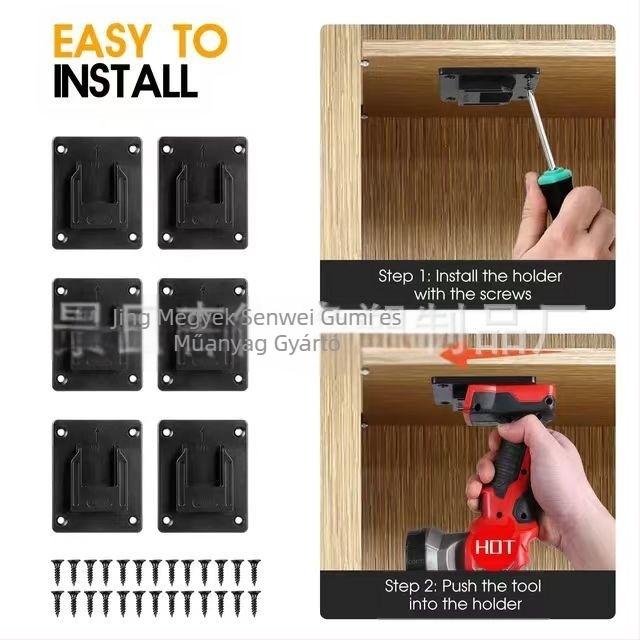 Akkumulátortartó eszköztartó állvány, műanyag alkatrészek, Senwei 080