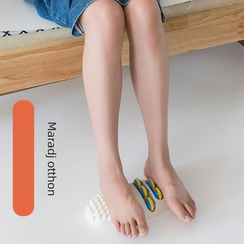 Lábmasszírozó — hordozható otthoni használatra, akupunktúrás pontmasszírozó egészségre és kondícióra, papírdobozos csomagolás