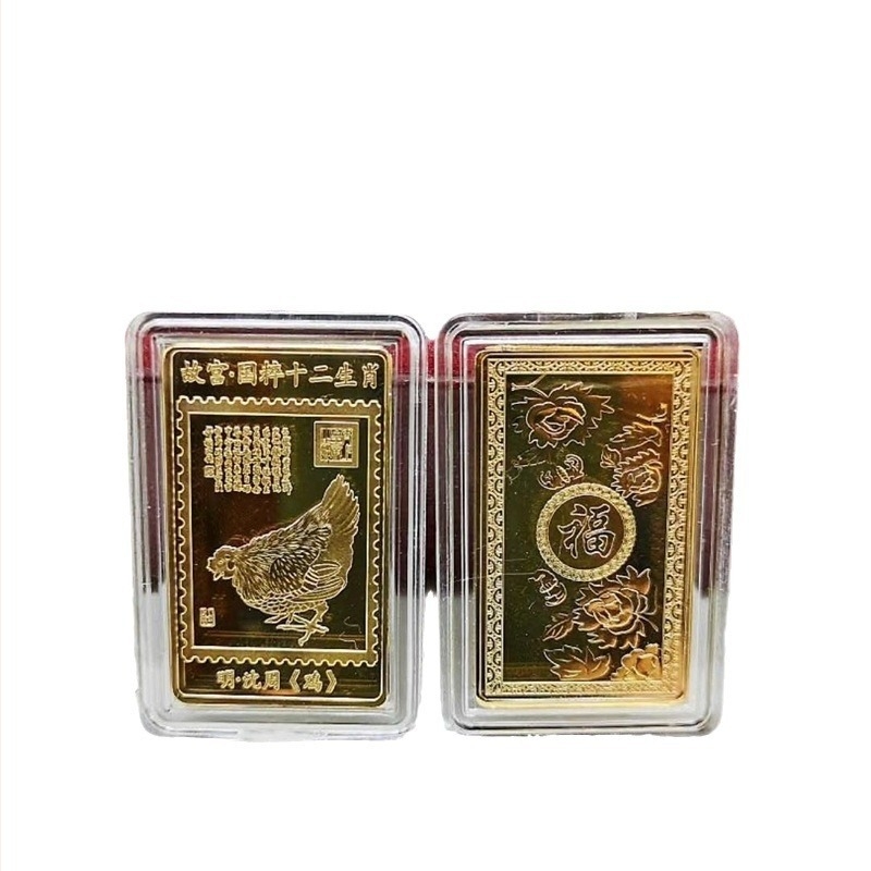 Emlékérme – ötvözetből, modern egyszerű stílus, bőr dobozos csomagolás, fém kivitel