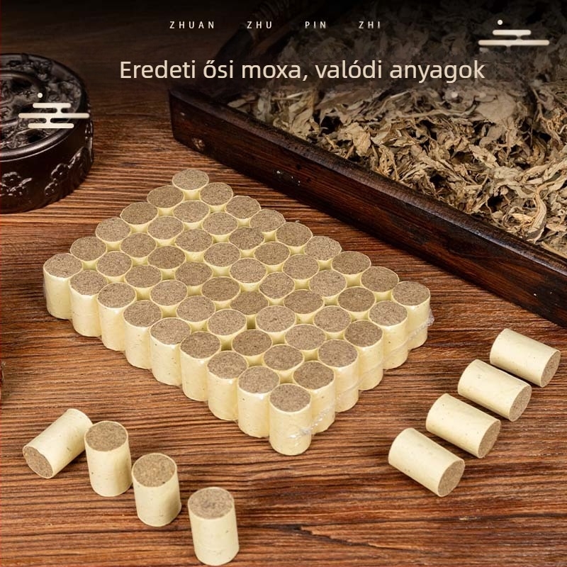 Kőbe görgő MOXA rudak, hároméves Artemisia, Modell AZ-054, 54 darab készlet