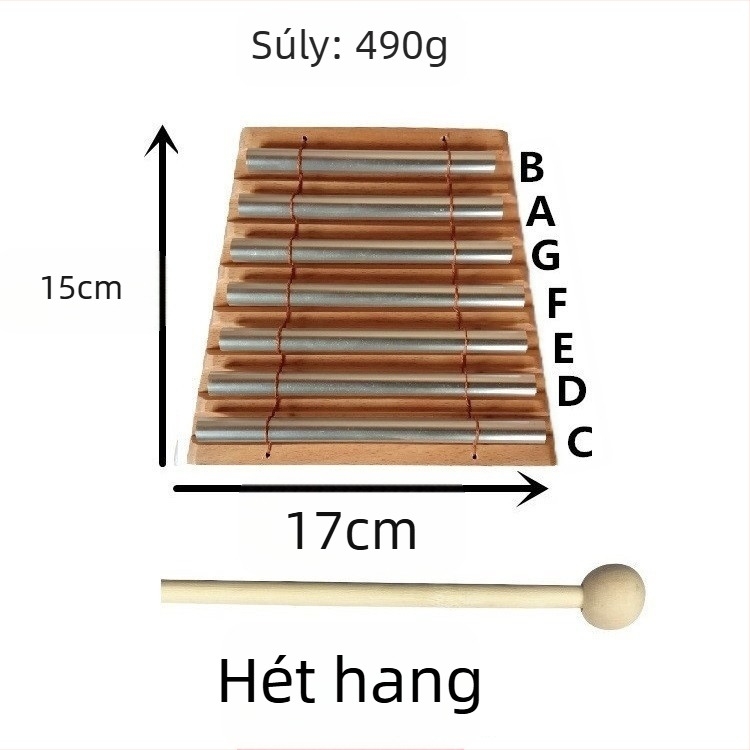 Orff hangszer ütőhangszerhez (Anyag: bükk és alumínium; Márka: Longyin; Termékkategória: nyugati ütőhangszer; Csomagolás: más; Életkor: 7–14 év)