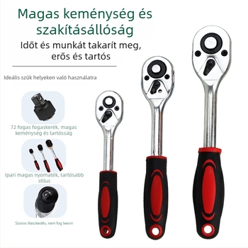 Jiutong autójavító szerszámkészlet, 172 darabos, autó karbantartó készlet