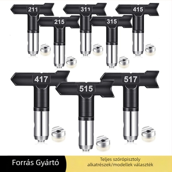 Permetező fúvóka, 286-os sorozat, permetezésre; alternatív név: pisztolyfej