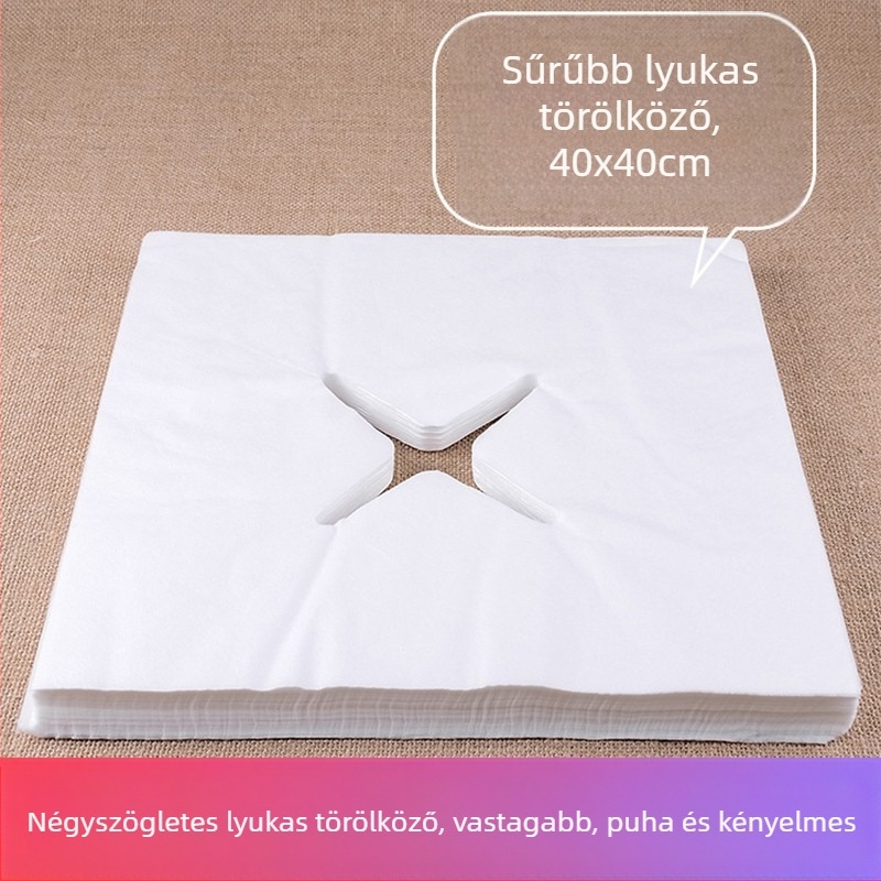 Egyszer használatos nem szövött kozmetikai törlőkENDők — Naranfi, szépségszalonhoz, 100 lap, 50 csomag