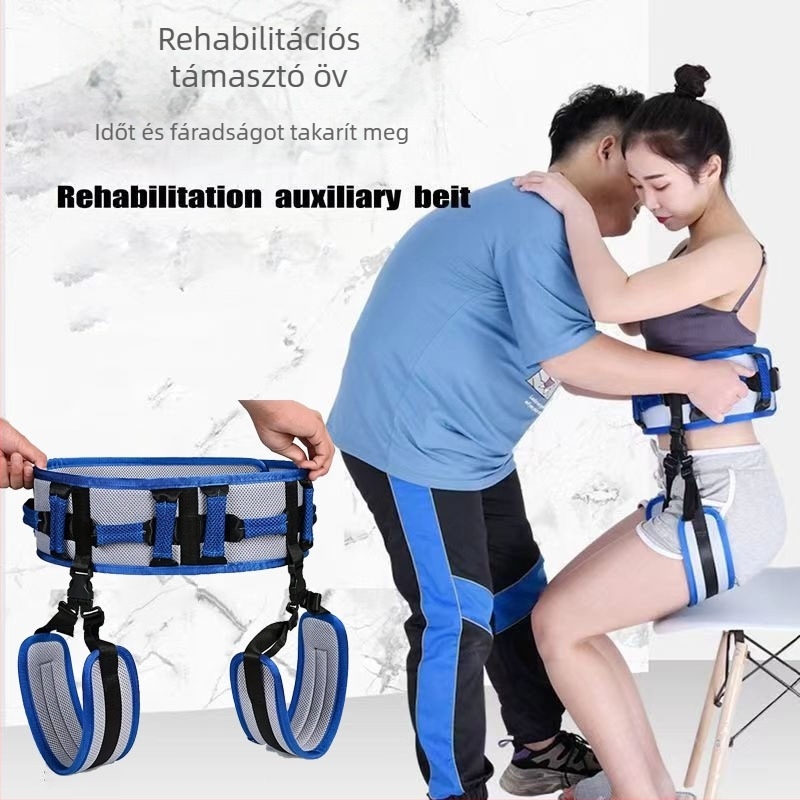 Idősek állásba segítő öv, hemiplegia rehabilitációs edzéséhez