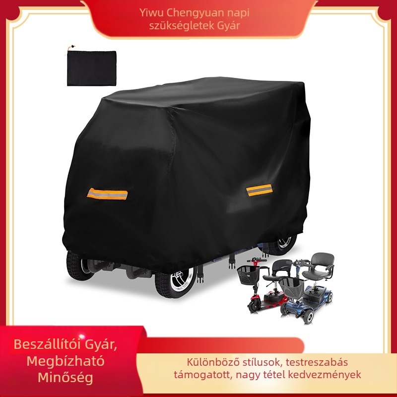 Elektromos roller fedő — Oxford anyag, modern minimál stílus, porvédő fedél, testreszabható