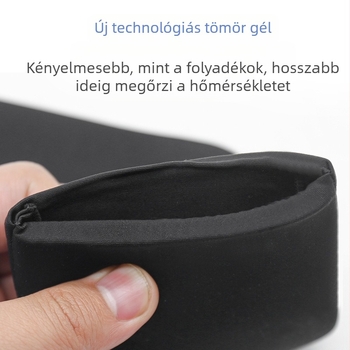 Gel bokavédő hideg és meleg kompresszióval a boka fájdalom enyhítésére, alkalmas kosárlabdára, futásra és masszázsra