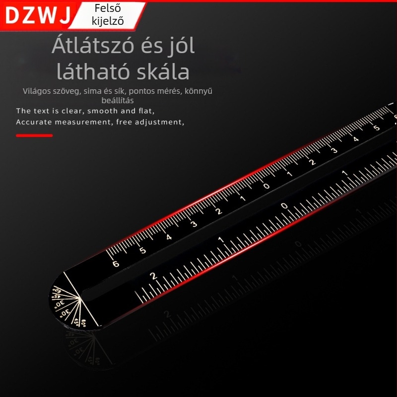 Ötvözött acél kontúrgauge zárható – összecsukható mérővonalzó csempékhez és profilozó eszköz asztalosmunkához