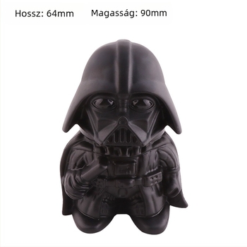 Cinkötvözetű cigarettaőrlő, háromrétegű, 64 mm átmérőjű, szélvédett, gyűjtő- és tároló funkcióval