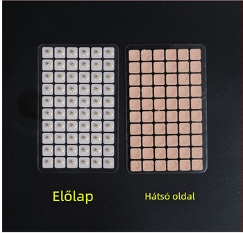 C-600 modell, teljesen mágneses fül-akupunktúrás tapaszok, 300 darabos csomag, fül masszázsra