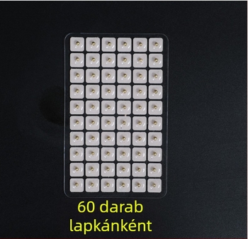 C-600 modell, teljesen mágneses fül-akupunktúrás tapaszok, 300 darabos csomag, fül masszázsra