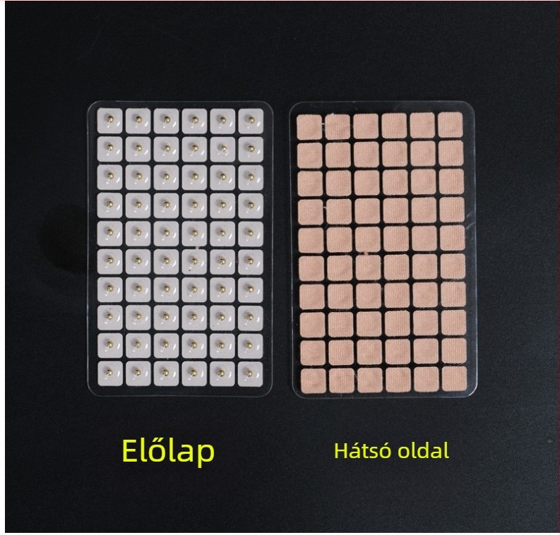 C-600 modell, teljesen mágneses fül-akupunktúrás tapaszok, 300 darabos csomag, fül masszázsra