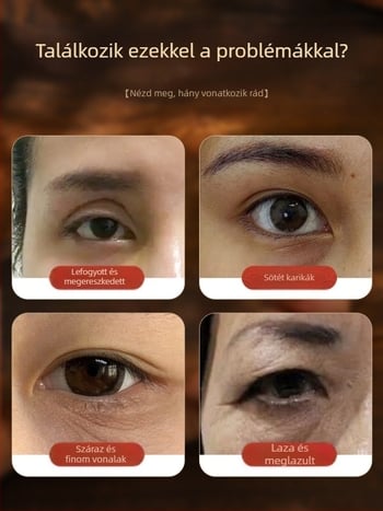 Réz hosszú akupont-szár lábmasszázshoz – akupressziós eszköz meridián-térképpel és védőfedéllel