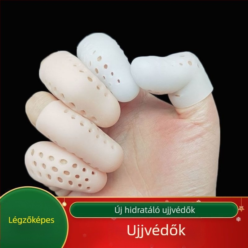 Silikon ujjtokvédő sérült hüvelykujjakhoz – csúszásmentes, légáteresztő, kopásálló munka közben