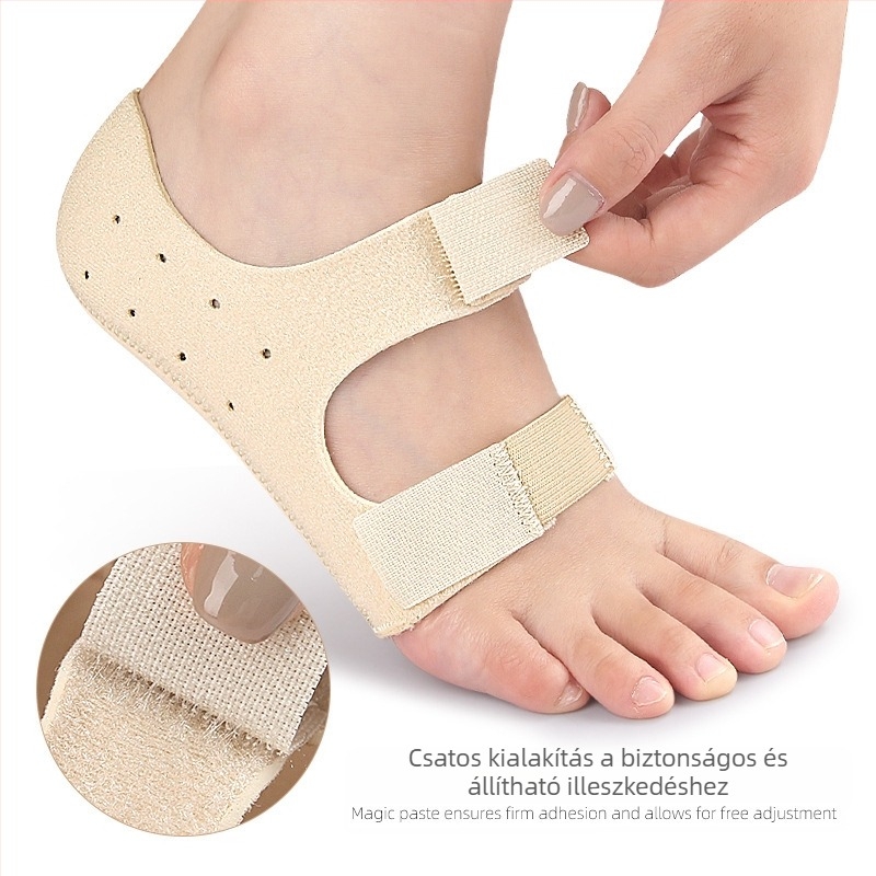 Íves talpvédő sarokkal Velcro-ral — SBR félbetét, uniszex, alkalmas sportcipőkhöz, bakancsokhoz, mindennapi lábbelikhez