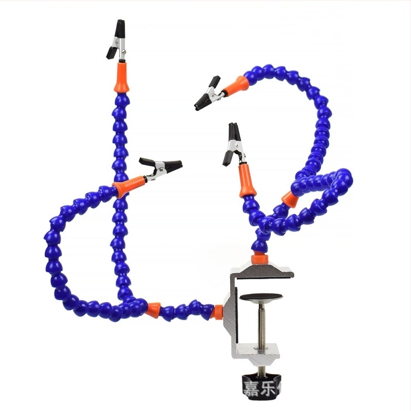 Négycsapos forrasztóállomás fix alapú és csőhengeres hegesztőmodullal — Newacalox, vasból készült kivitel, háztartási használat, manuális, 0,4 kg