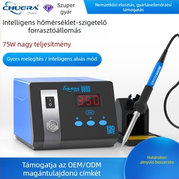 Termosztatikus forrasztóállomás Chuera, 220V, forrasztáshoz, 1,73 kg