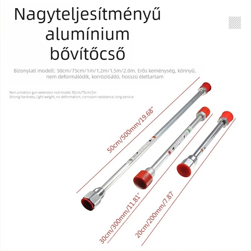 Légmentes permetezőpisztolyhoz hosszabbító rúd gépekhez — hosszabbító rúd (alias), márka Taiwan surplus, licencelhető magáncímke