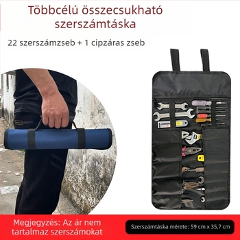 Ai Ming Hordozható szerszámtáska — roll-up készlet kültéri, elektromos és hardver eszközökhöz