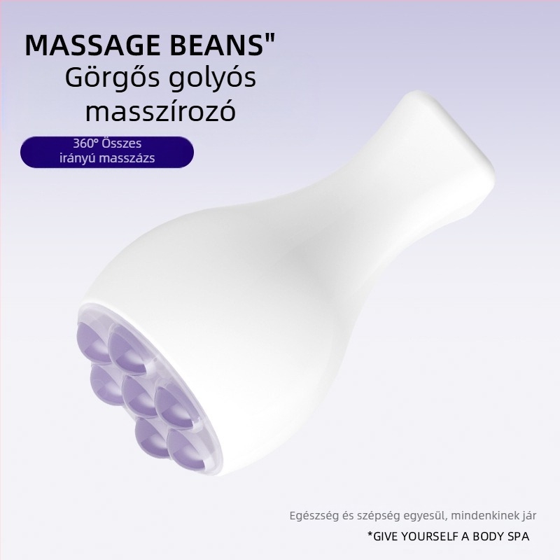 Kézzel működtethető kvarcból készült golyós arcmasszírozó és jáde arcrroller, arc és nyak, elektromos nélkül