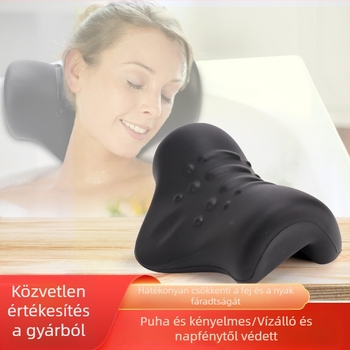 Fürdőszobai párna PU habból, szívókorongos rögzítéssel, nagy sűrűségű, csúszásmentes fej- és nyaktámasz