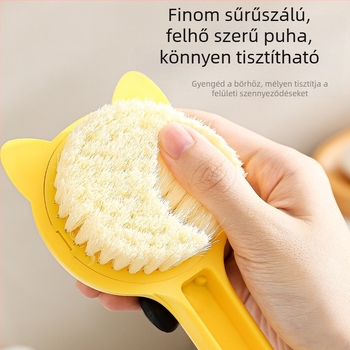 Hosszú fogantyújú zuhany- és masszázs sörtés kefé a hátra – Hongyu, Zhejiang eredetű, PP anyag, kód HY-0378