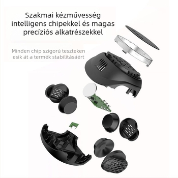 Időzítővel ellátott ultrahangos riasztó egerek és csótányok ellen, négy oldalú villanófényekkel, négyzetes test, 220V, 5W