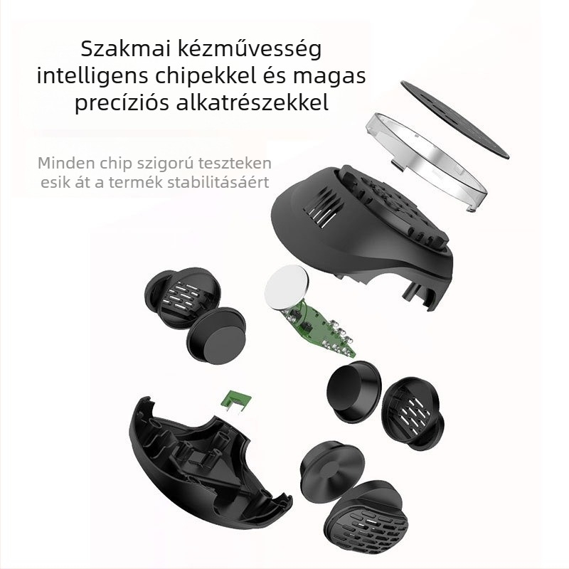 Időzítővel ellátott ultrahangos riasztó egerek és csótányok ellen, négy oldalú villanófényekkel, négyzetes test, 220V, 5W