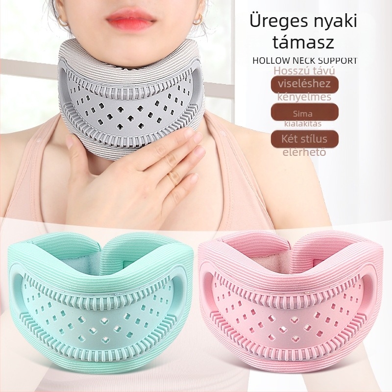 Memóriás pamutból készült nyaki támasz, nyakápolásra és masszázsra