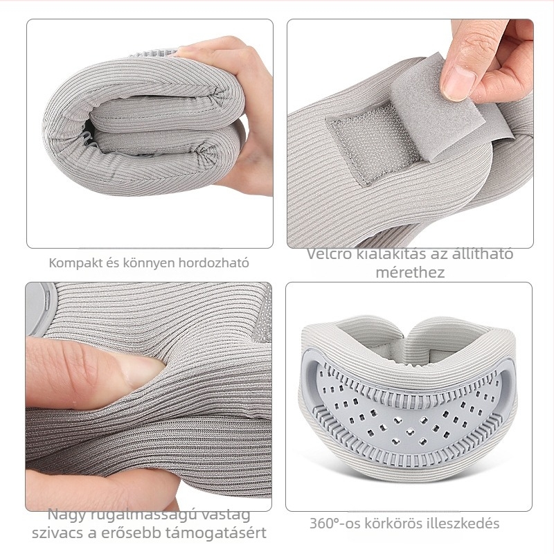 Memóriás pamutból készült nyaki támasz, nyakápolásra és masszázsra