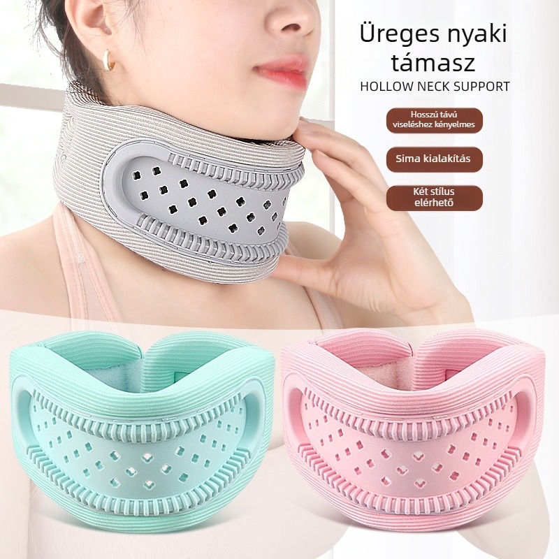 Memóriás pamutból készült nyaki támasz, nyakápolásra és masszázsra